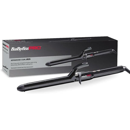 Long curling iron 25 mm, black, Babyliss