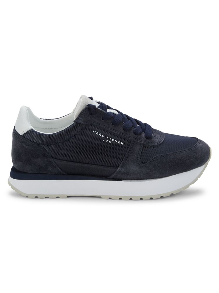 Marc Fisher Ltd Fynn Mesh Platform Sneaker, Navy