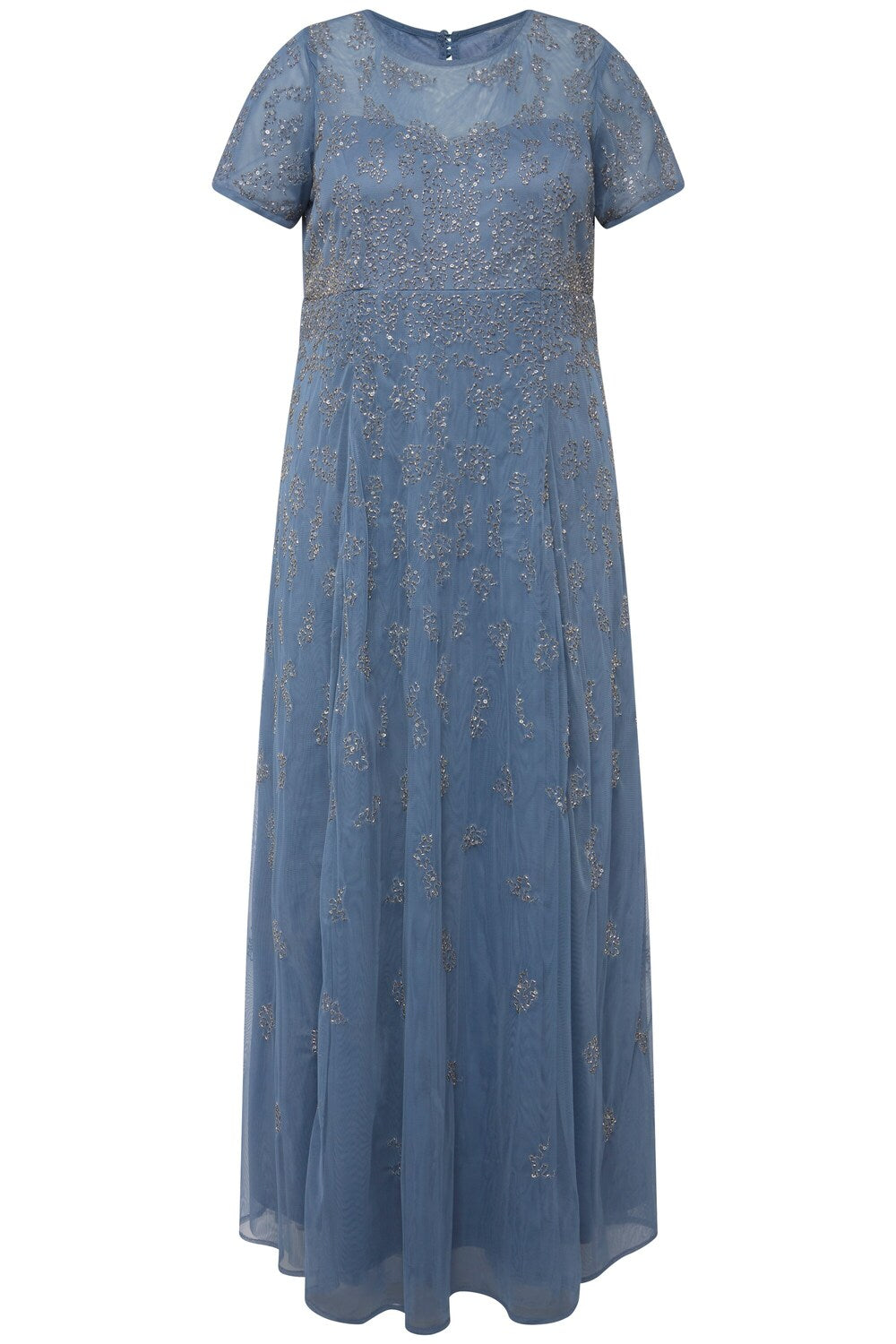 Ulla Popken dress, dusty blue