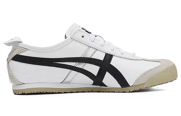 حذاء رياضي Onitsuka Tiger MEXICO 66 'White Black'، باللون الأبيض