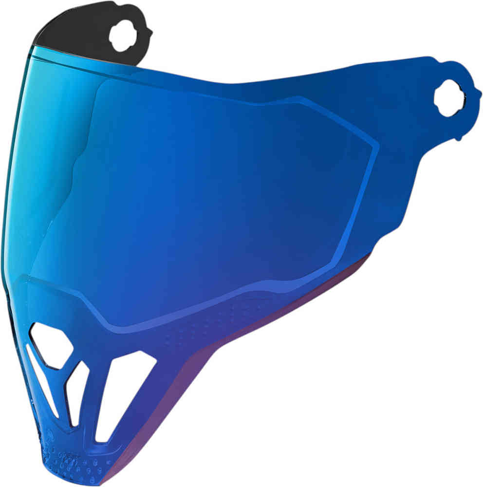 ForceShield mirror visor Icon, iridium blue