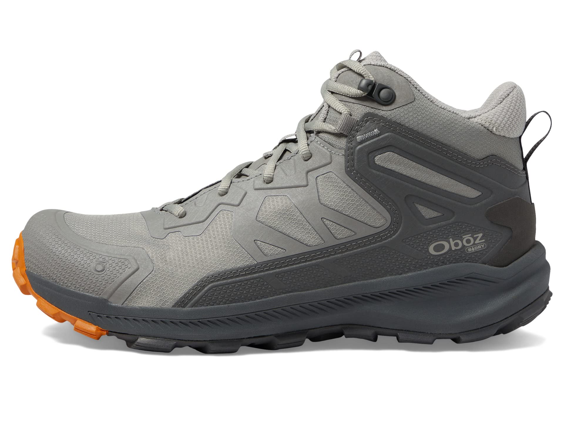 Oboz Katabatic Mid B-Dry trekking sneakers, gray