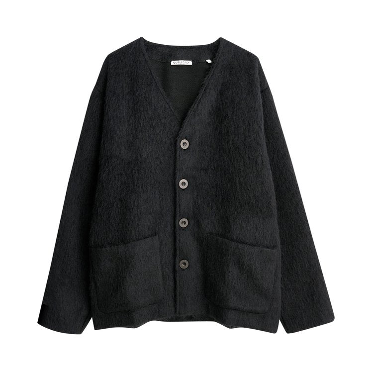 Our Legacy Mohair 'Black' Cardigan, black