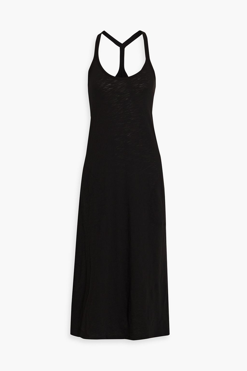 ATM ANTHONY THOMAS MELILLO cotton twill midi dress, black