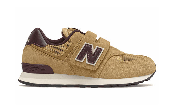 حذاء رياضي (PS) New Balance 574 'Brown'، بني