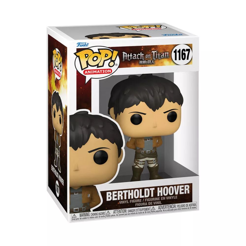 Funko Pop! Vinyl Figure - Berthold Hoover - Attack on Titan #1167 Funko