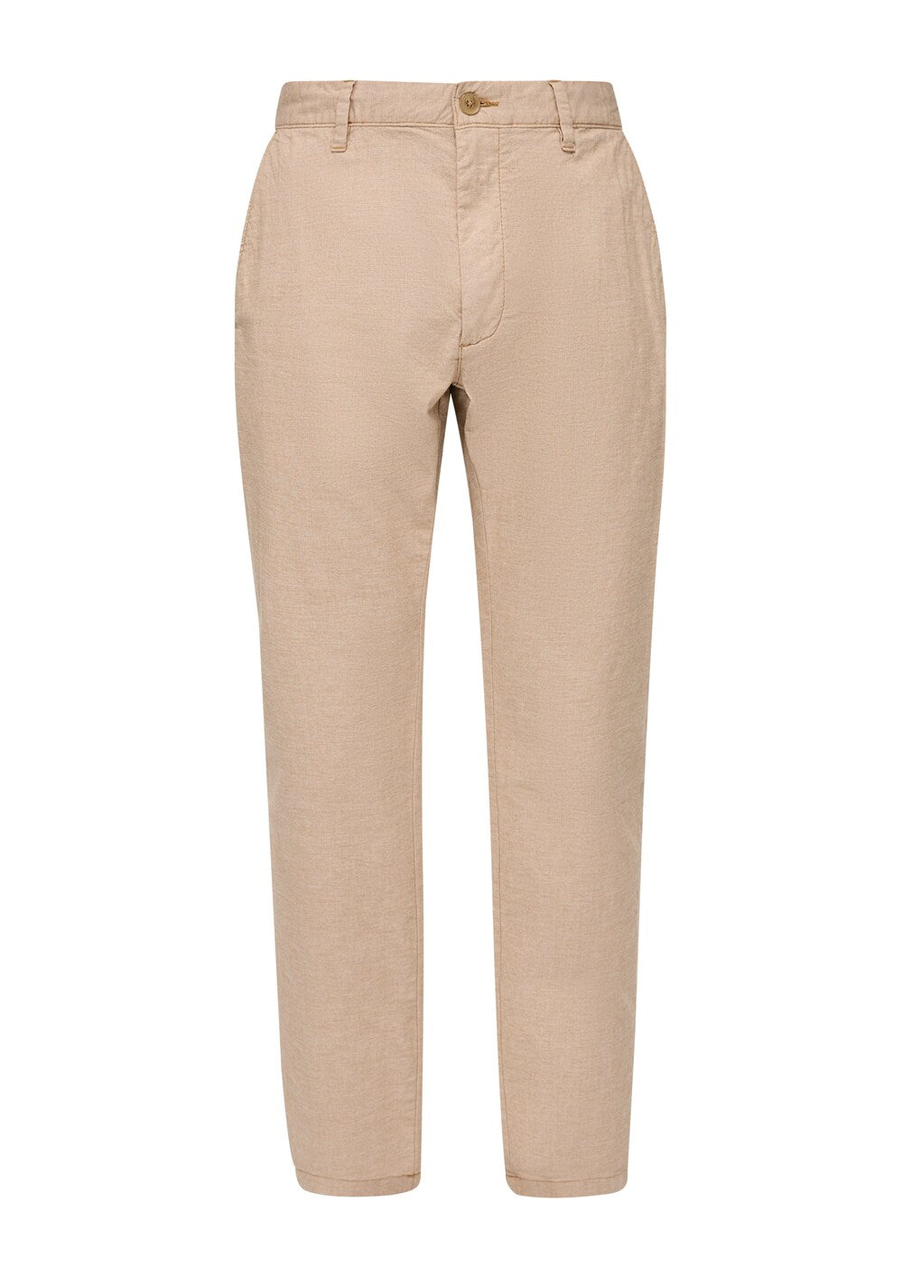 Slim fit chino trousers Sliver, beige