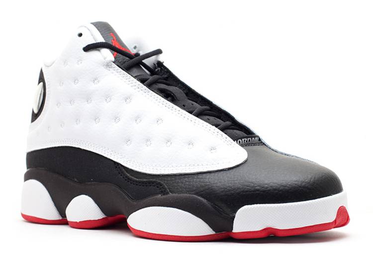 حذاء رياضي AIR JORDAN 13 RETRO GS 'HE GOT GAME' 2013، باللون الأبيض