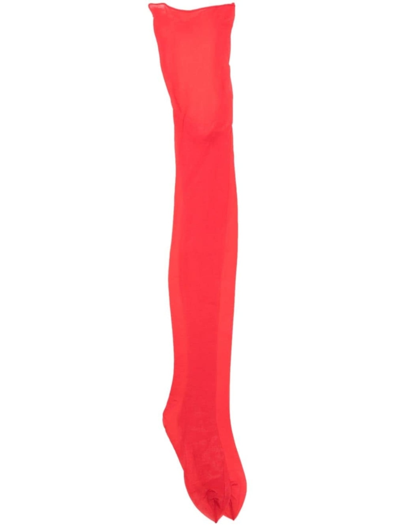 Maison Close veil tights, red