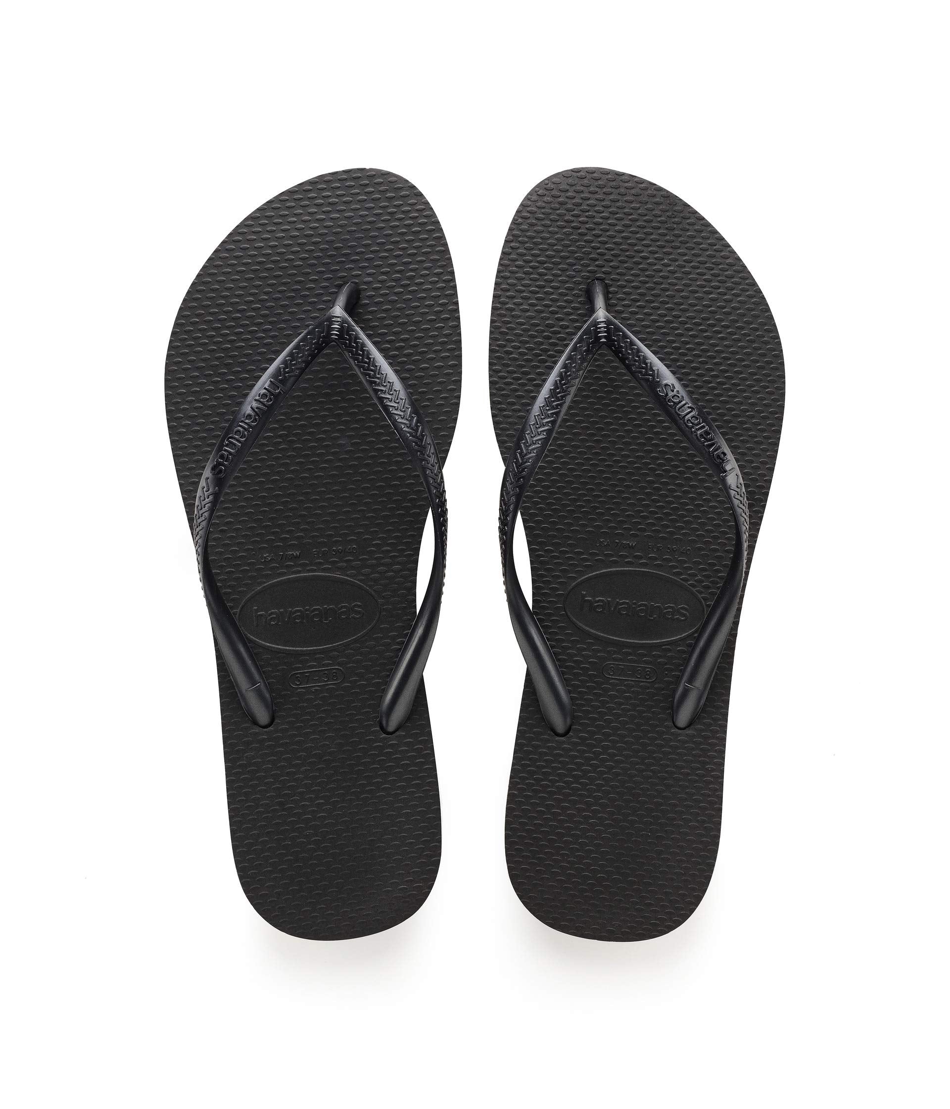 Sandals Havaianas Slim Flip Flop Sandal, black