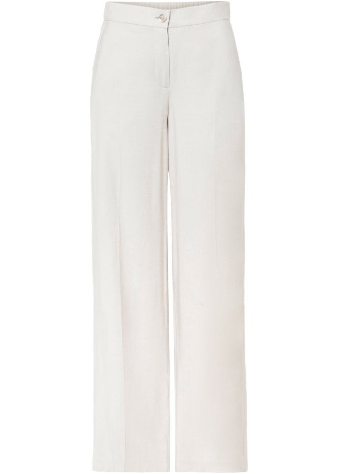 Bodyflirt wide leg trousers, beige