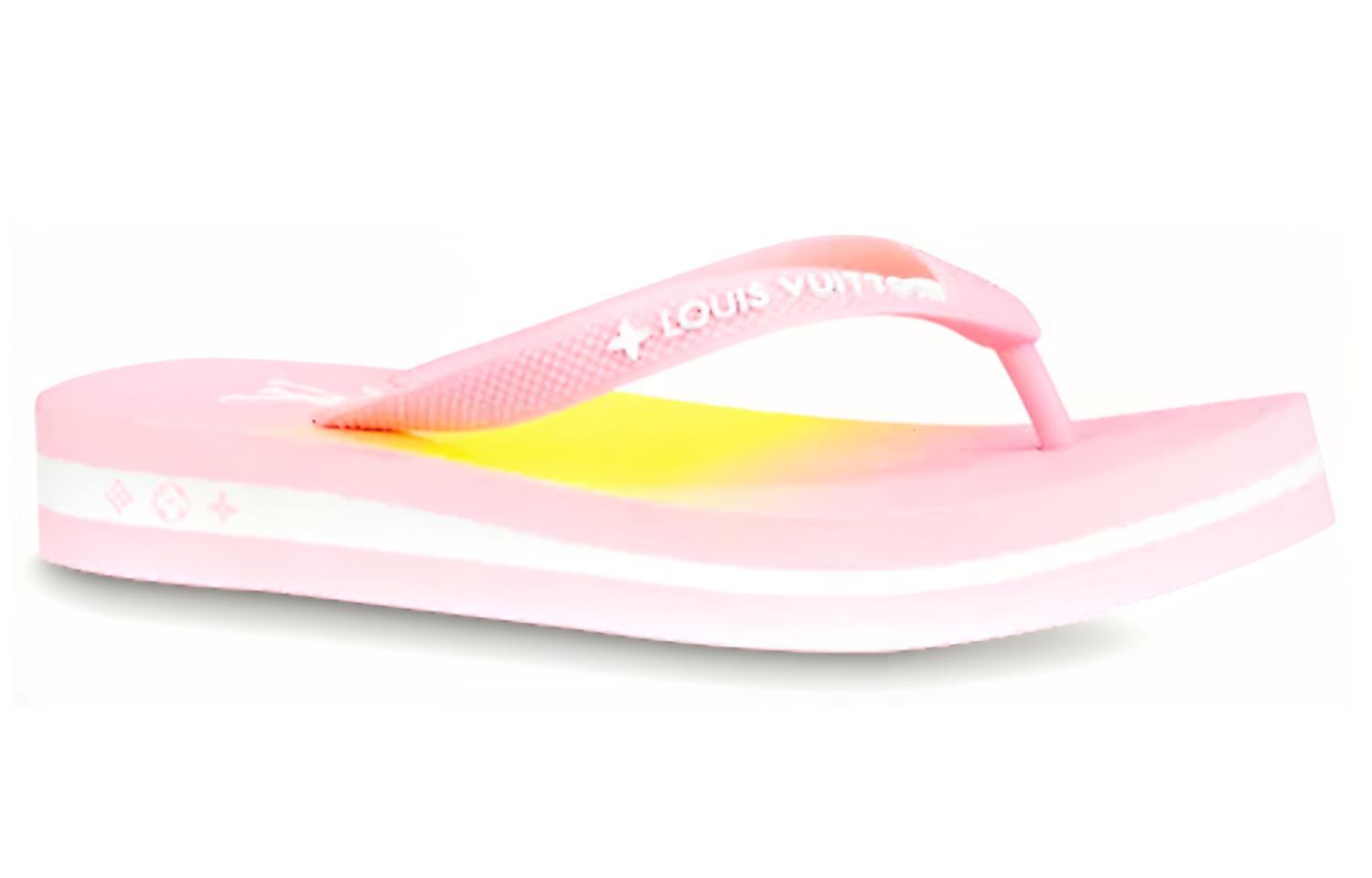 Louis Vuitton Women's Slippers, Pink