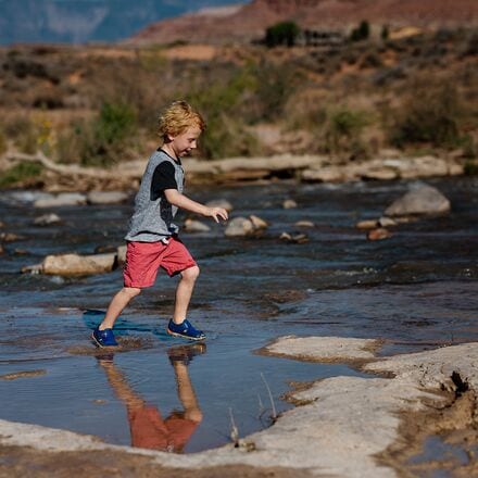 حذاء رياضي Bare Steps H20 - Merrell Preschool Boys، أزرق/برتقالي