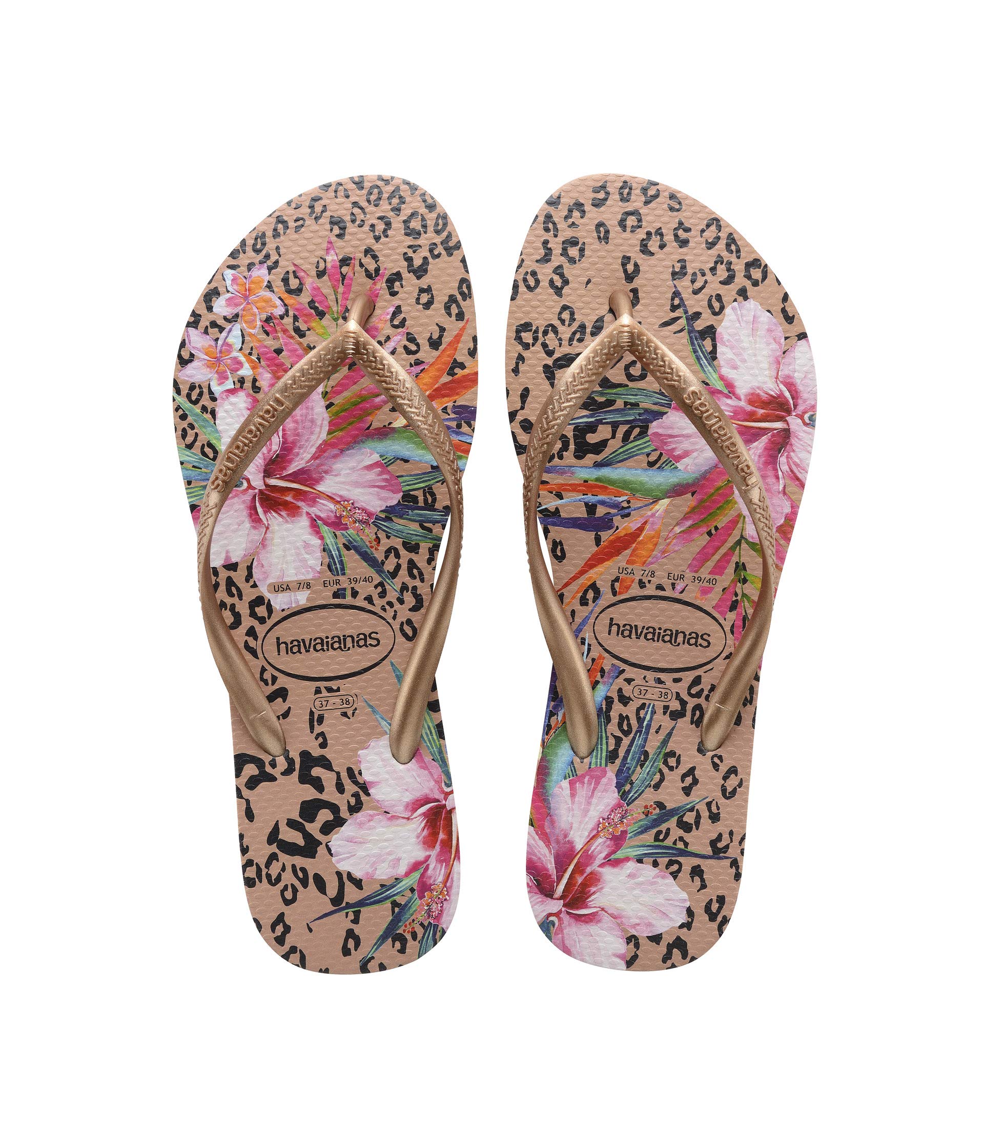 Sandals Havaianas Slim Animal Floral Flip Flop Sandal