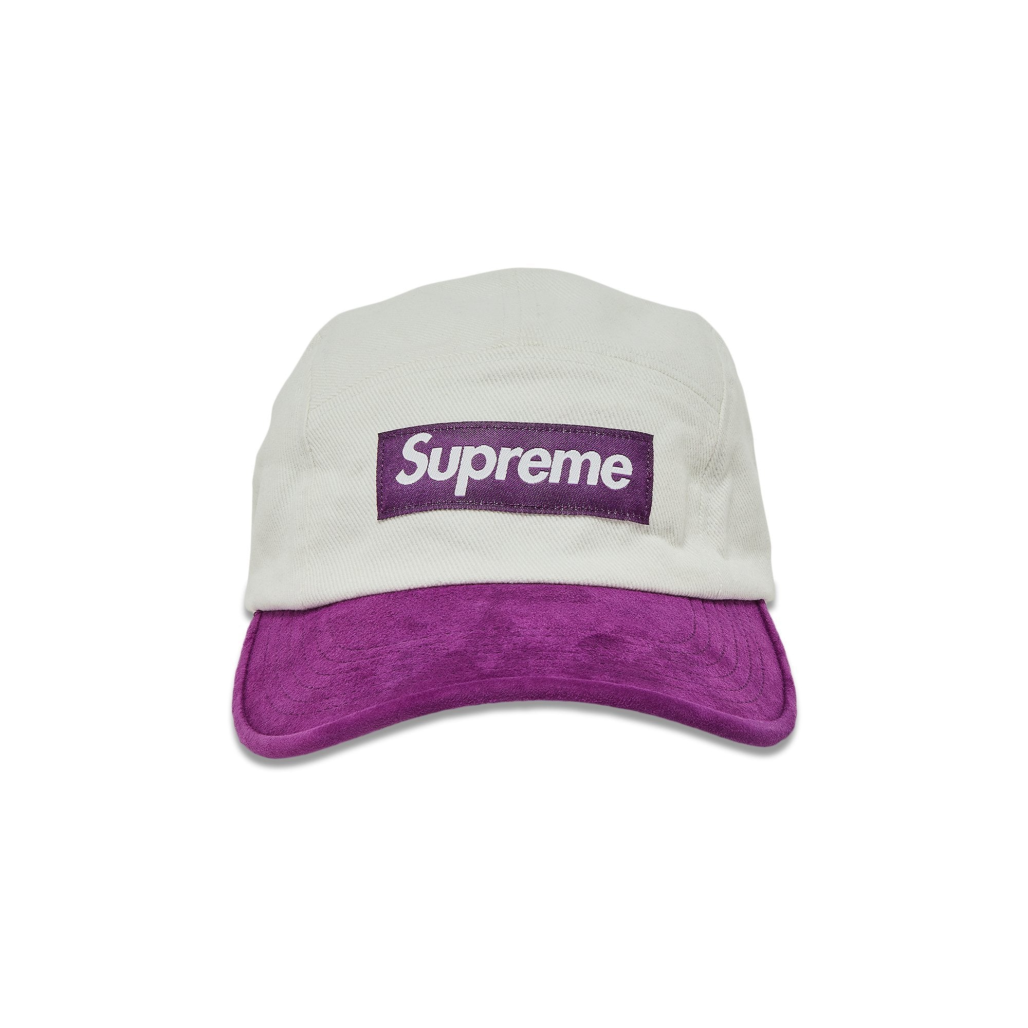 Supreme Suede Cap with Visor Natural