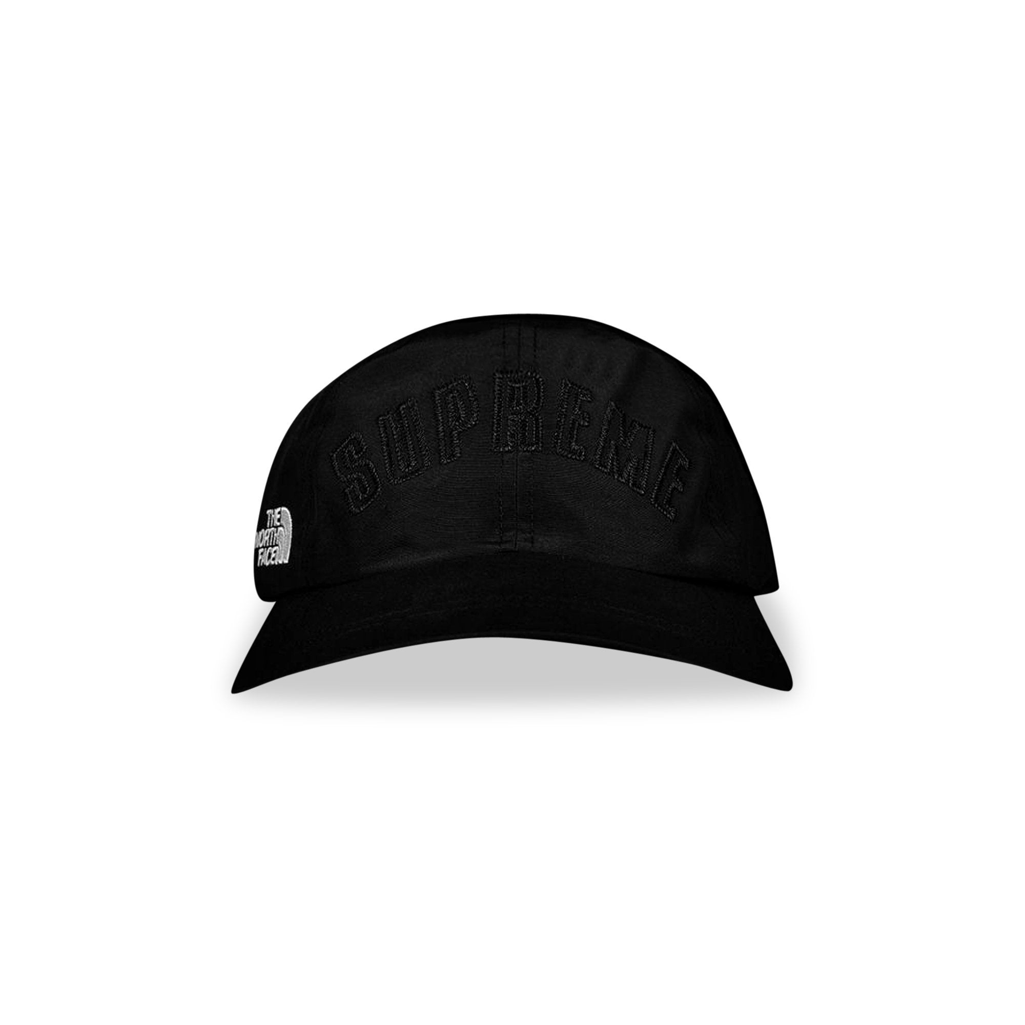 Supreme x The North Face Arc Logo 6 Panel Cap - Black