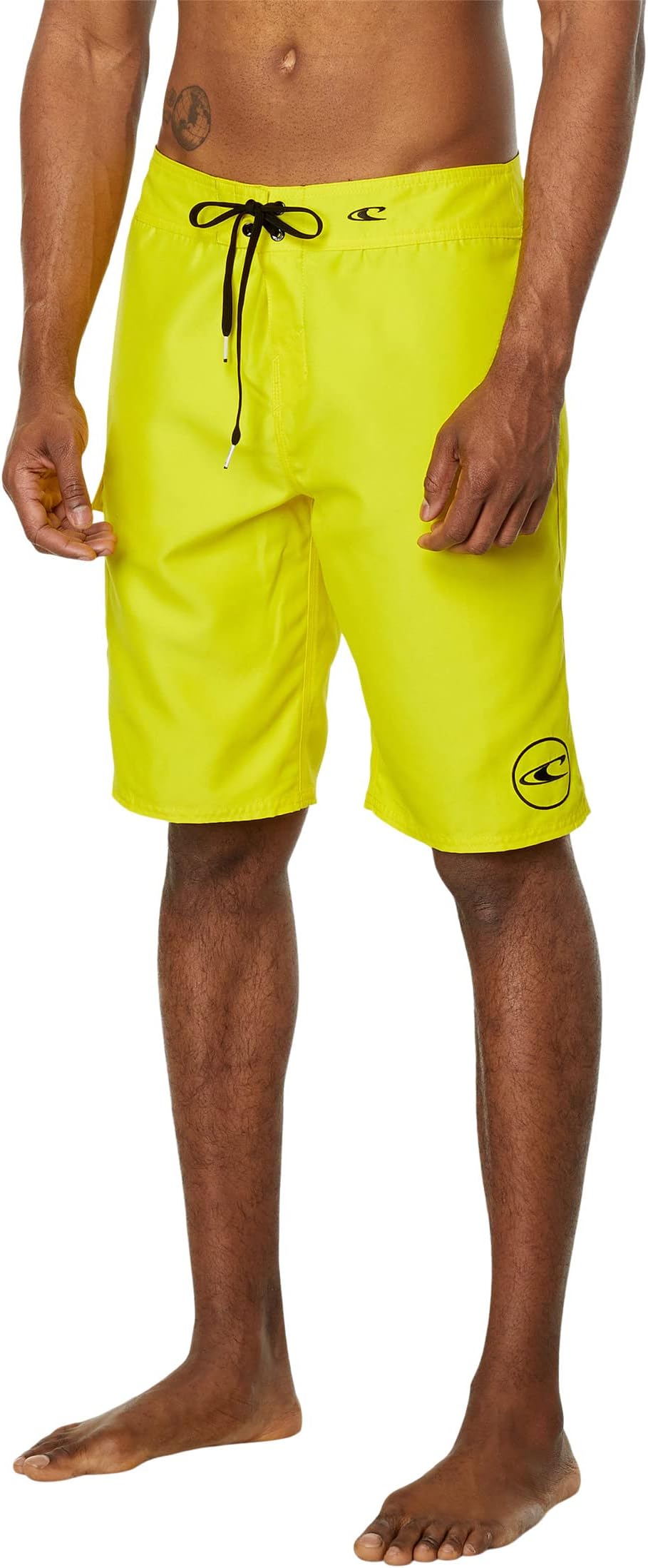 Santa Cruz Solid 2.0 O'Neill Board Shorts in Neon Yellow