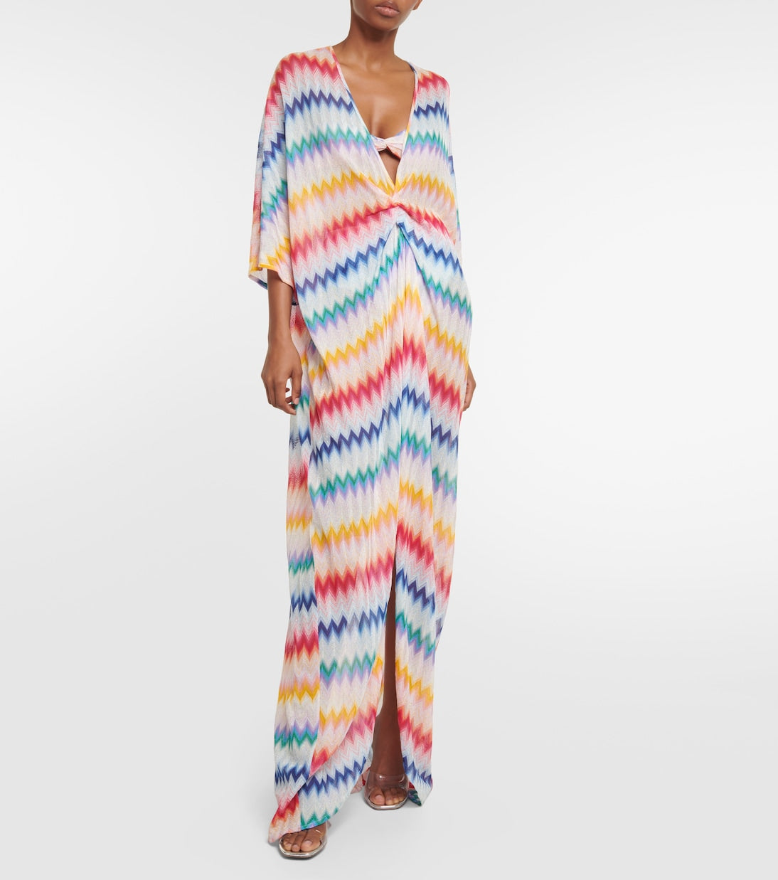 Missoni Mare zigzag kaftan, multicolor