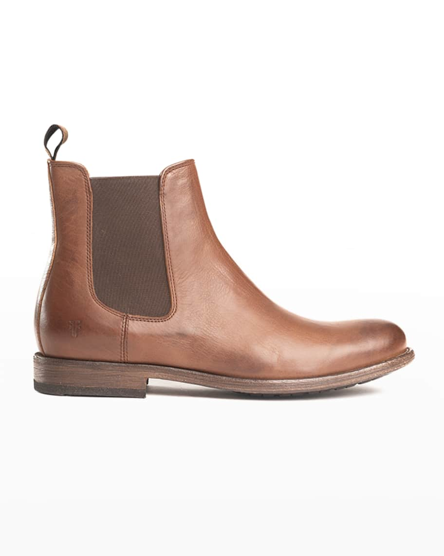 Tyler Frye Men's Leather Chelsea Boots