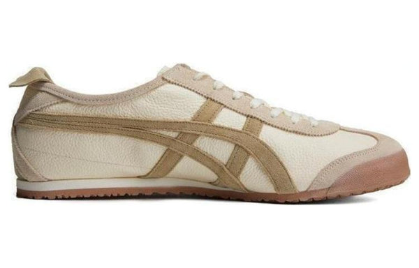 حذاء Onitsuka Tiger MEXICO 66 باللون الكريمي البيج والبني، بيج