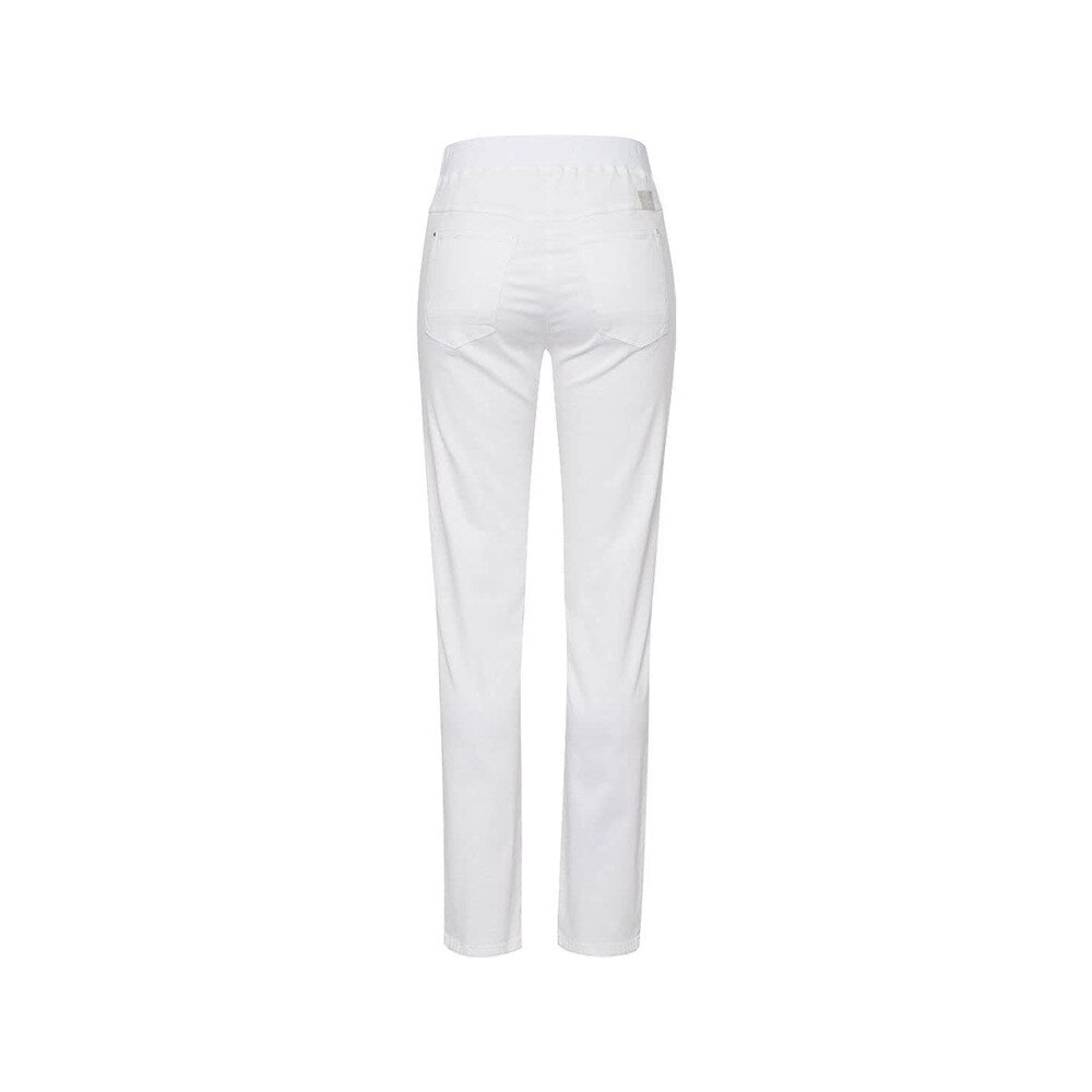 Regular trousers BRAX, white