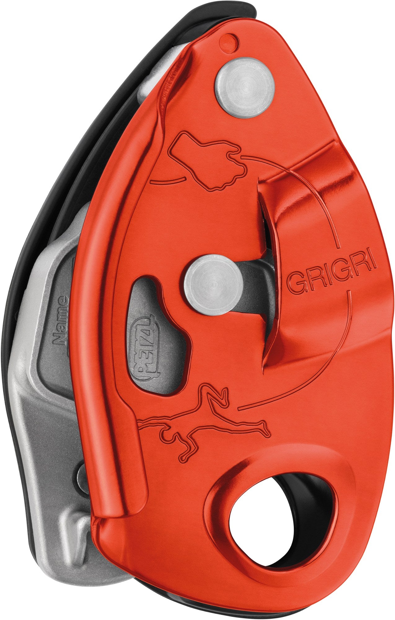 GRIGRI Petzl belay device, red