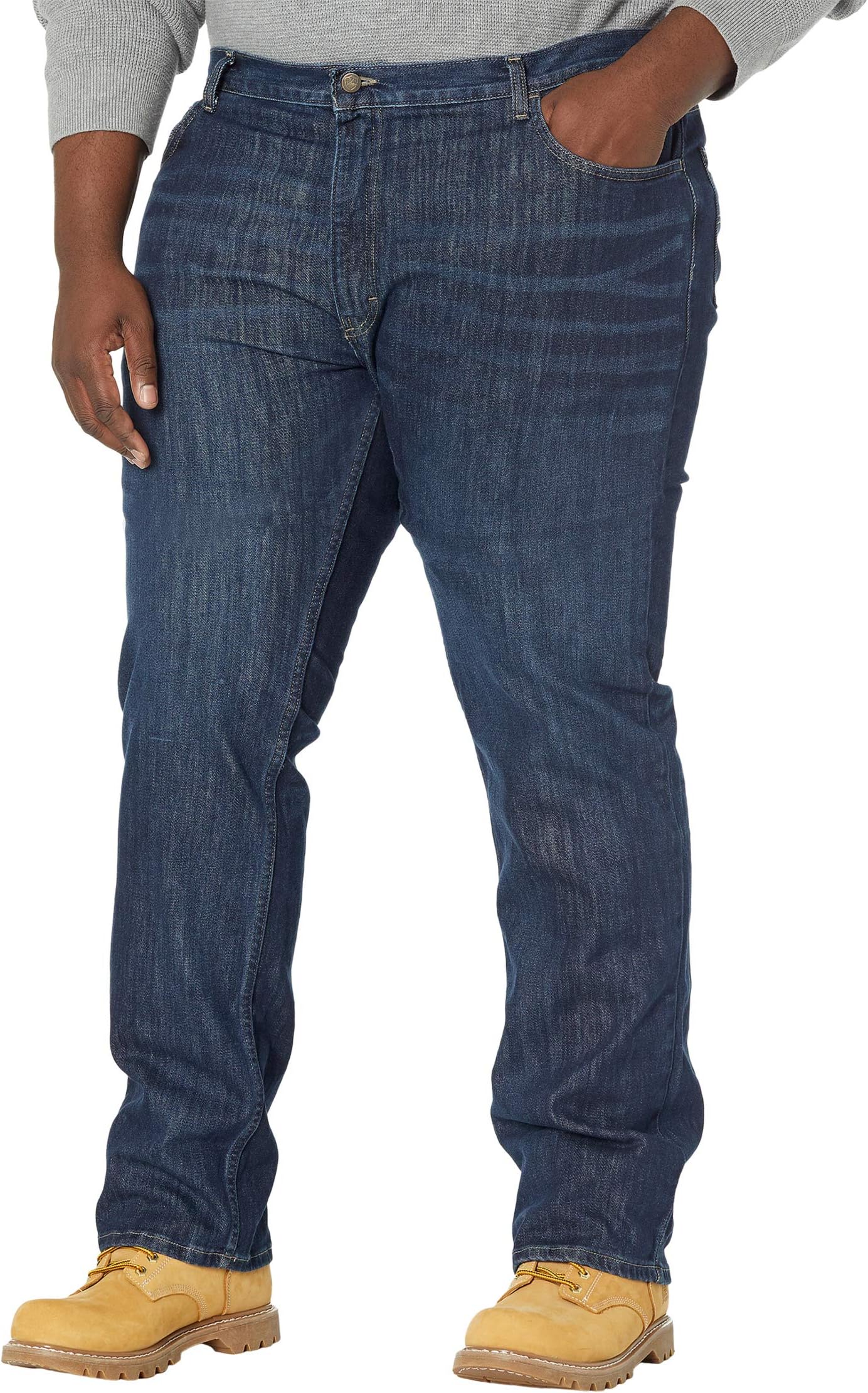 Big & Tall Versa Regular Fit Flex FR Jeans Tyndale FRC, Dark Denim