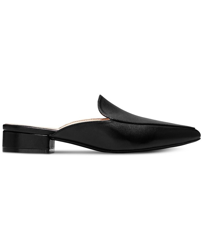 Women's Piper Cole Haan Mules, Black Leather