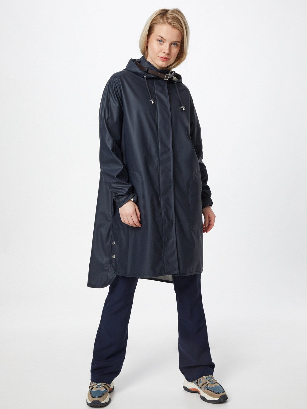 Ilse Jacobsen raincoat, sea blue