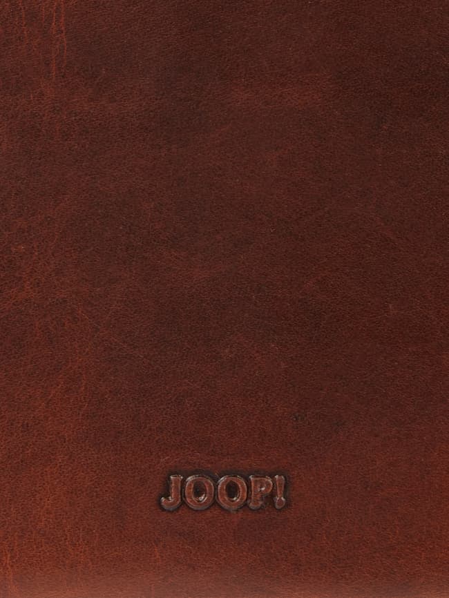 Wallet with label detail model "LORETO" JOOP!, dark brown