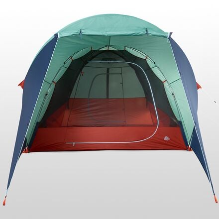 Rumpus 6P Tent: 6 Person, 3 Season Kelty, Malachite/Midnight Navy/Golden Oak