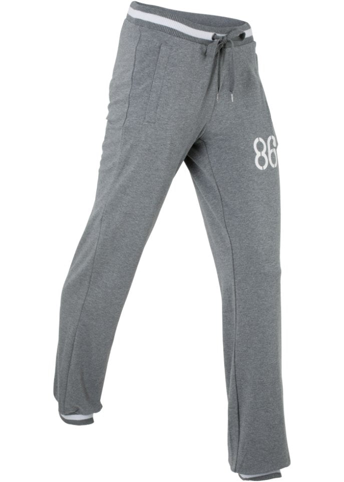 Bpc Bonprix Collection Sweatpants with Lockable Pockets, Gray