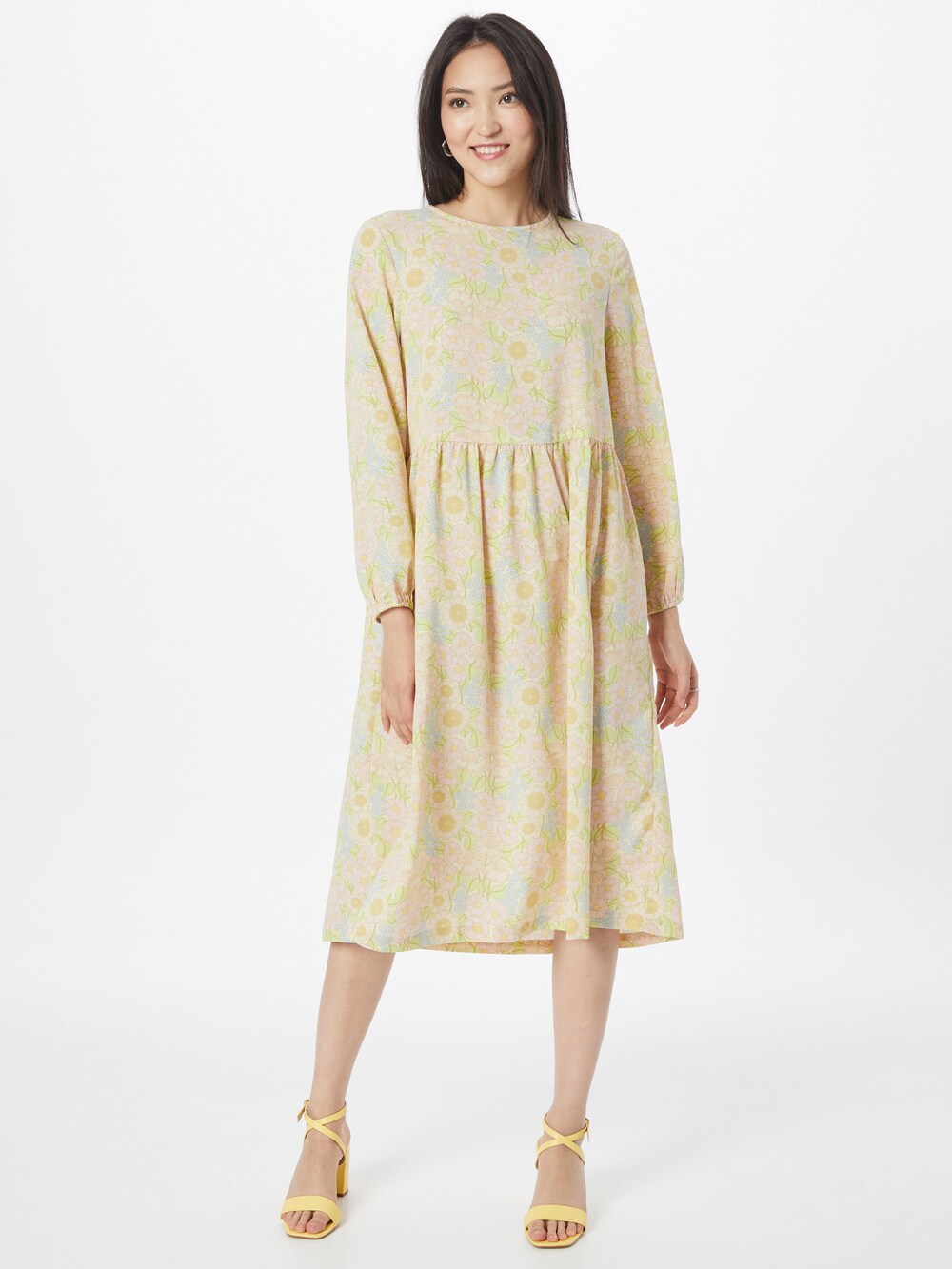 Monki dress, yellow