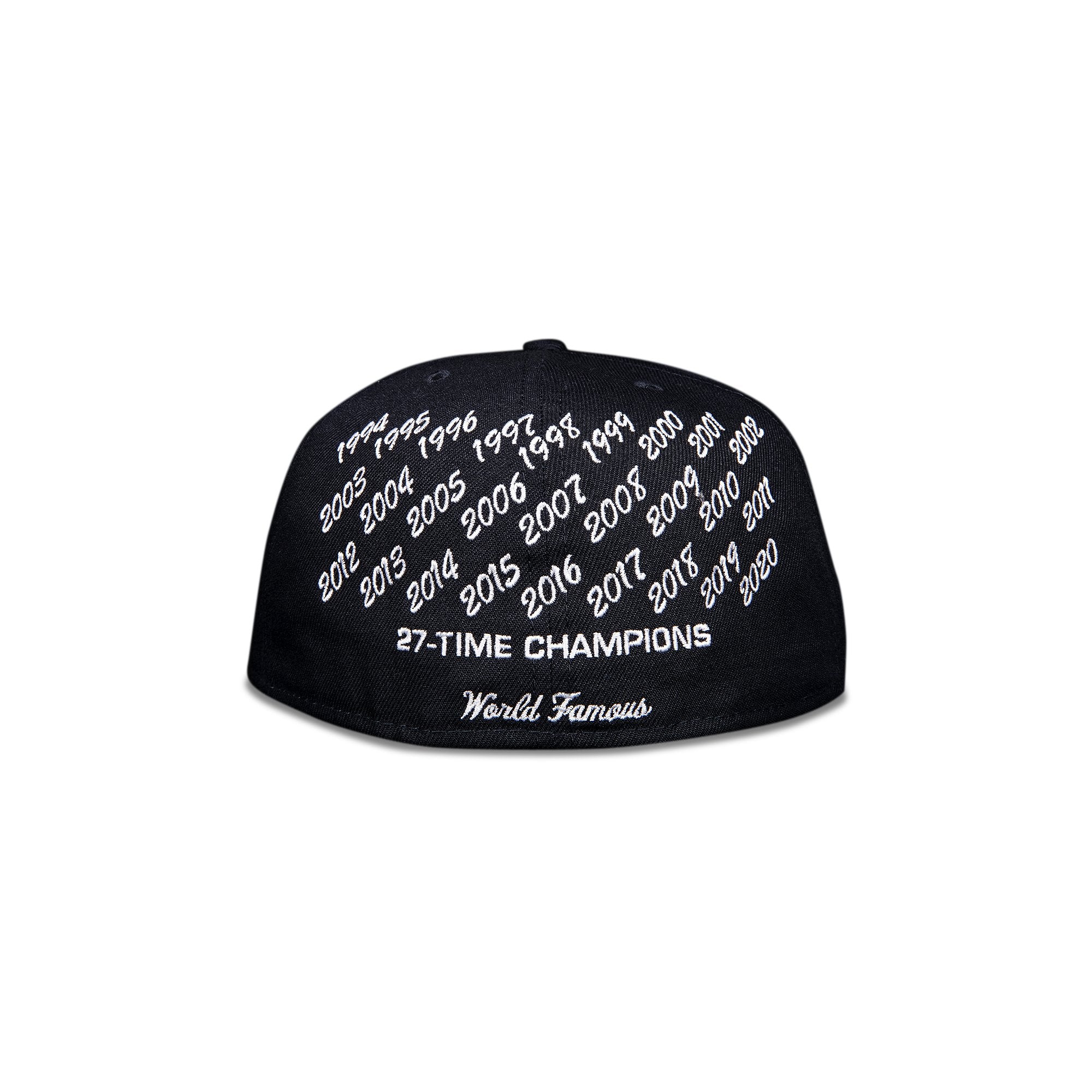 Supreme x New Era Champions Box Logo Cap, Navy