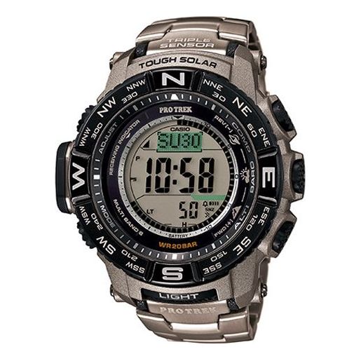 Watch CASIO Solar Powered Sports Mens Brown Digital, brown