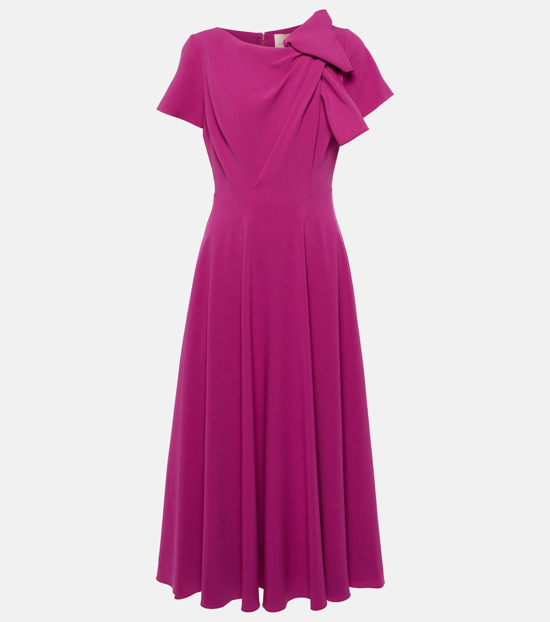 Midi dress with bow Roksanda, pink