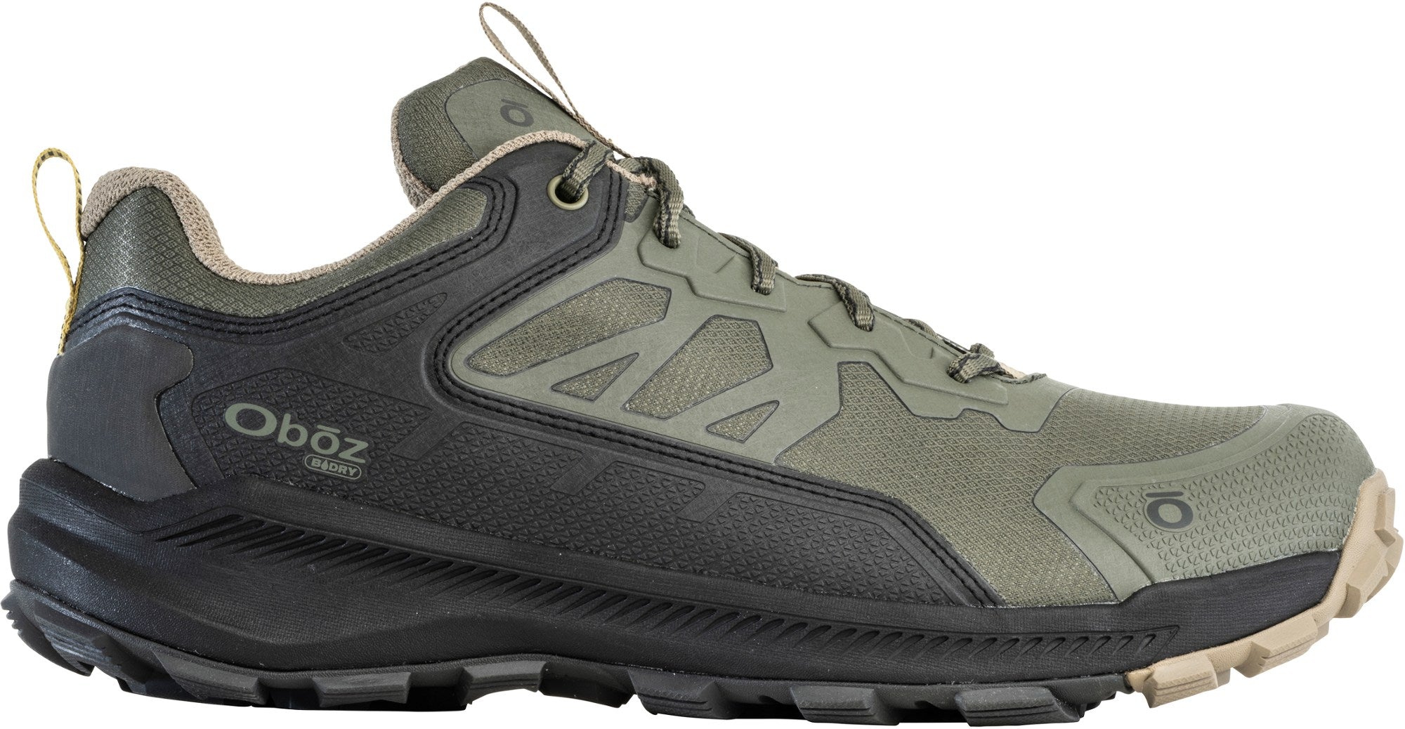 Oboz Katabatic Men's Low Top Waterproof Hiking Shoes, Green