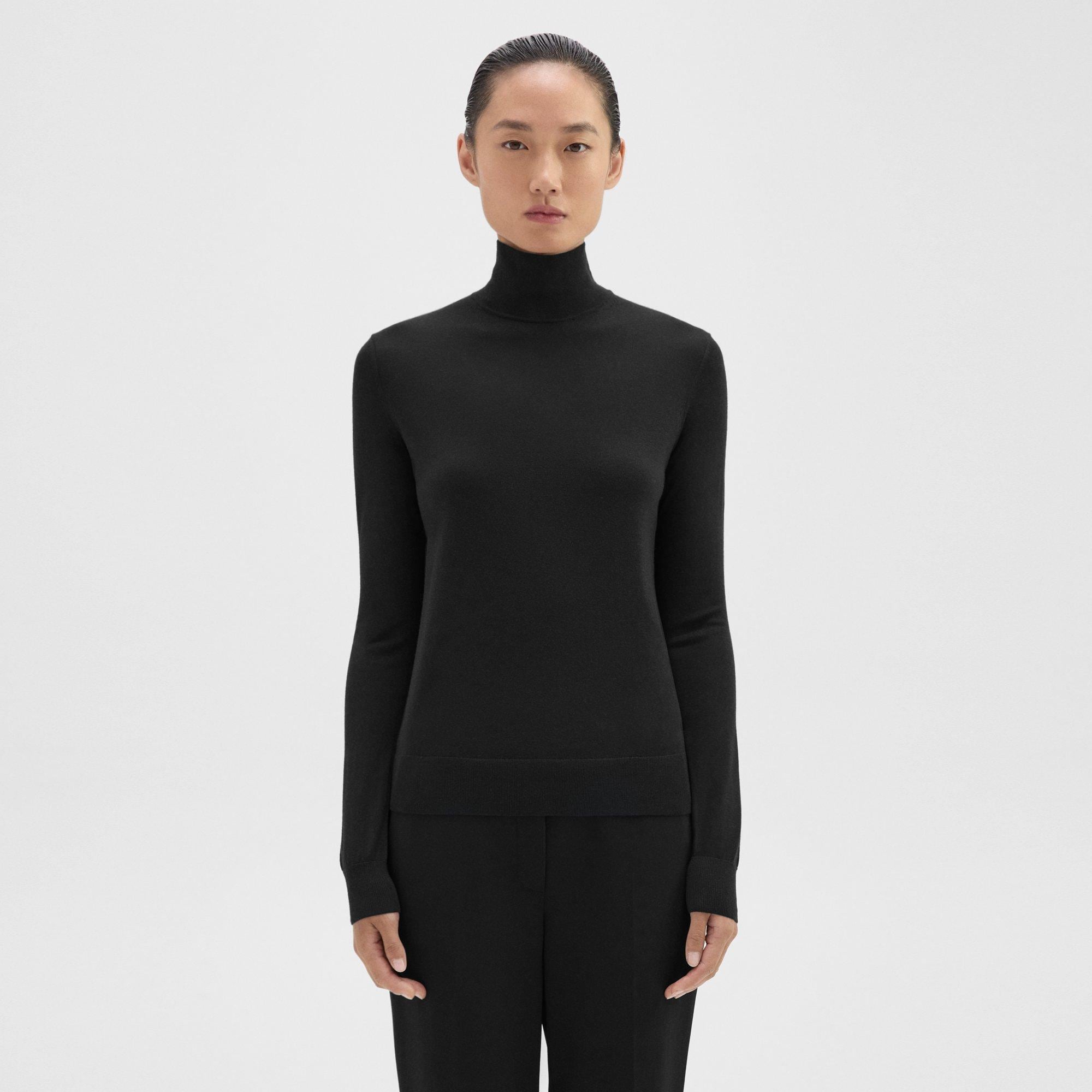 Theory Royal Wool Turtleneck Sweater