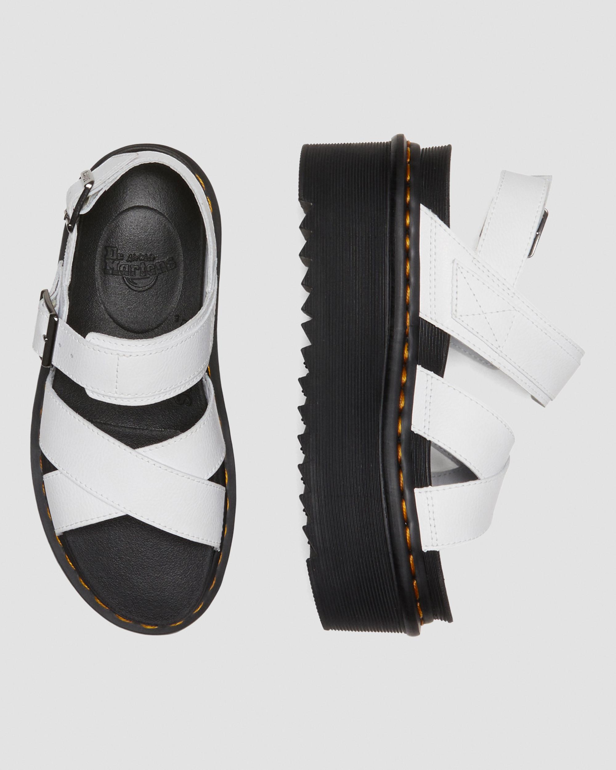 Voss II Athena platform sandals with leather strap Dr. Martens