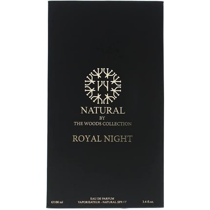 Men's eau de parfum Natural by The Woods Collection Royal Night Eau De Parfum 100ml and 5ml