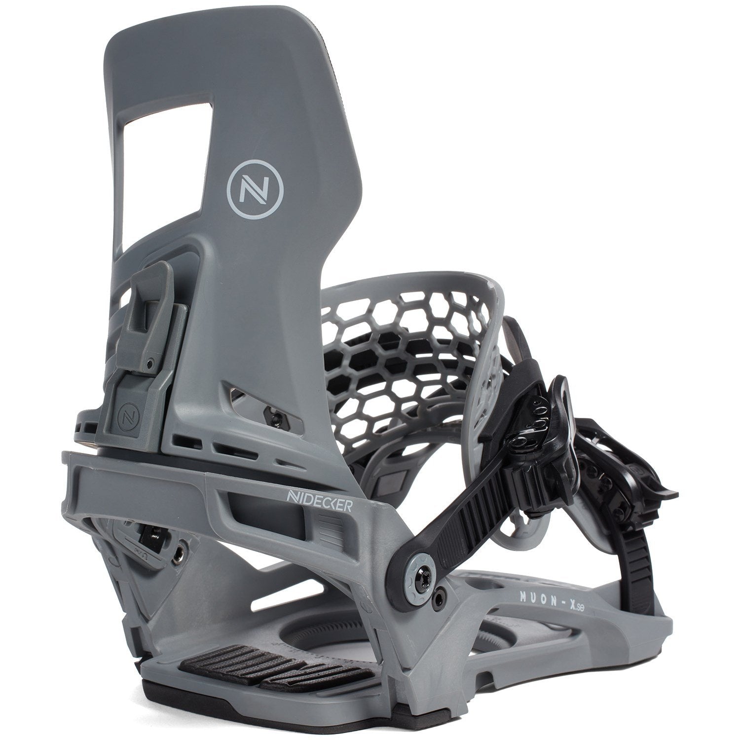 Nidecker Muon-X SE Snowboard Bindings, Gray