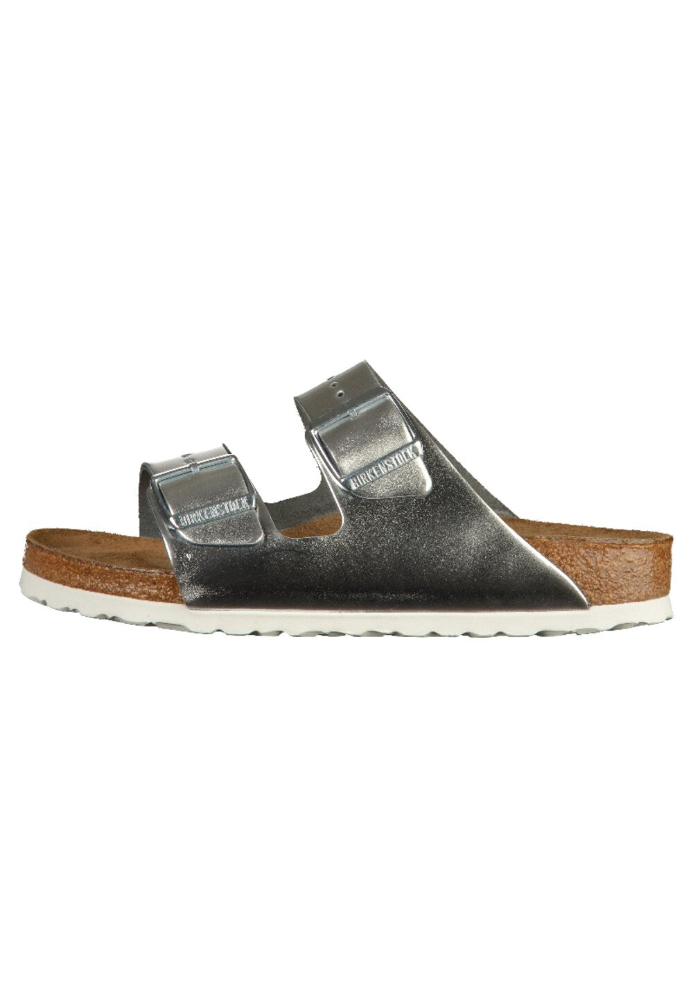 Birkenstock Arizona mules, silver