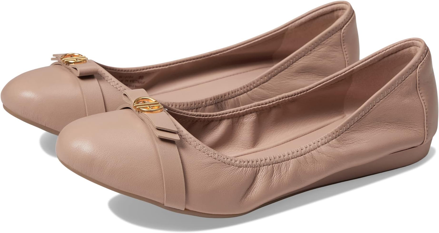 Tova Bow Ballet Cole Haan in Brush Leather