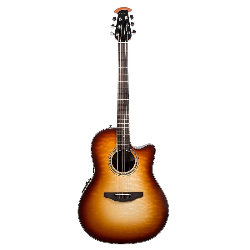 Acoustic Guitar Ovation CS24X-7C Celebrity Standard Mid Depth Cutaway Nato Neck 6-String Acoustic-Electric Guitar