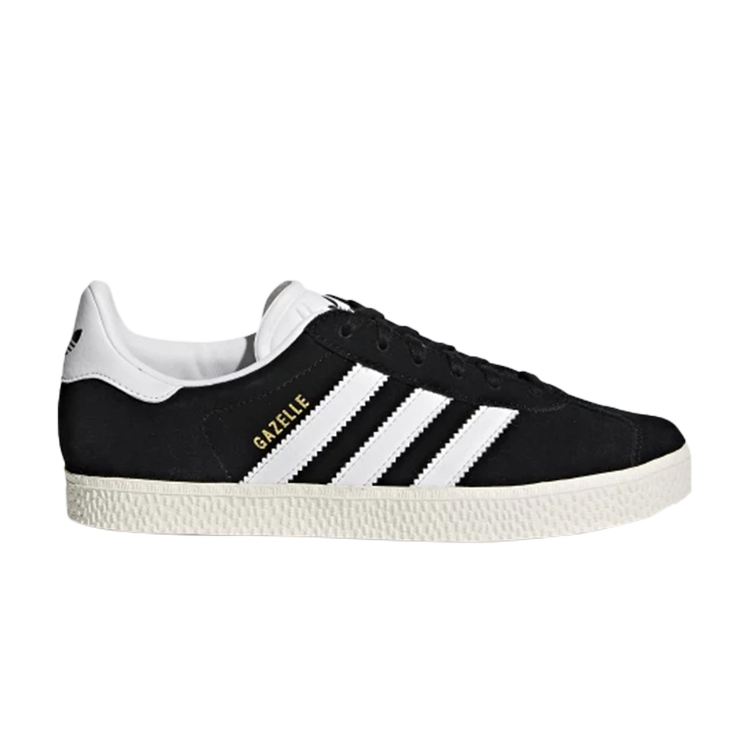 Adidas Gazelle J 'Core Black' sneakers, black