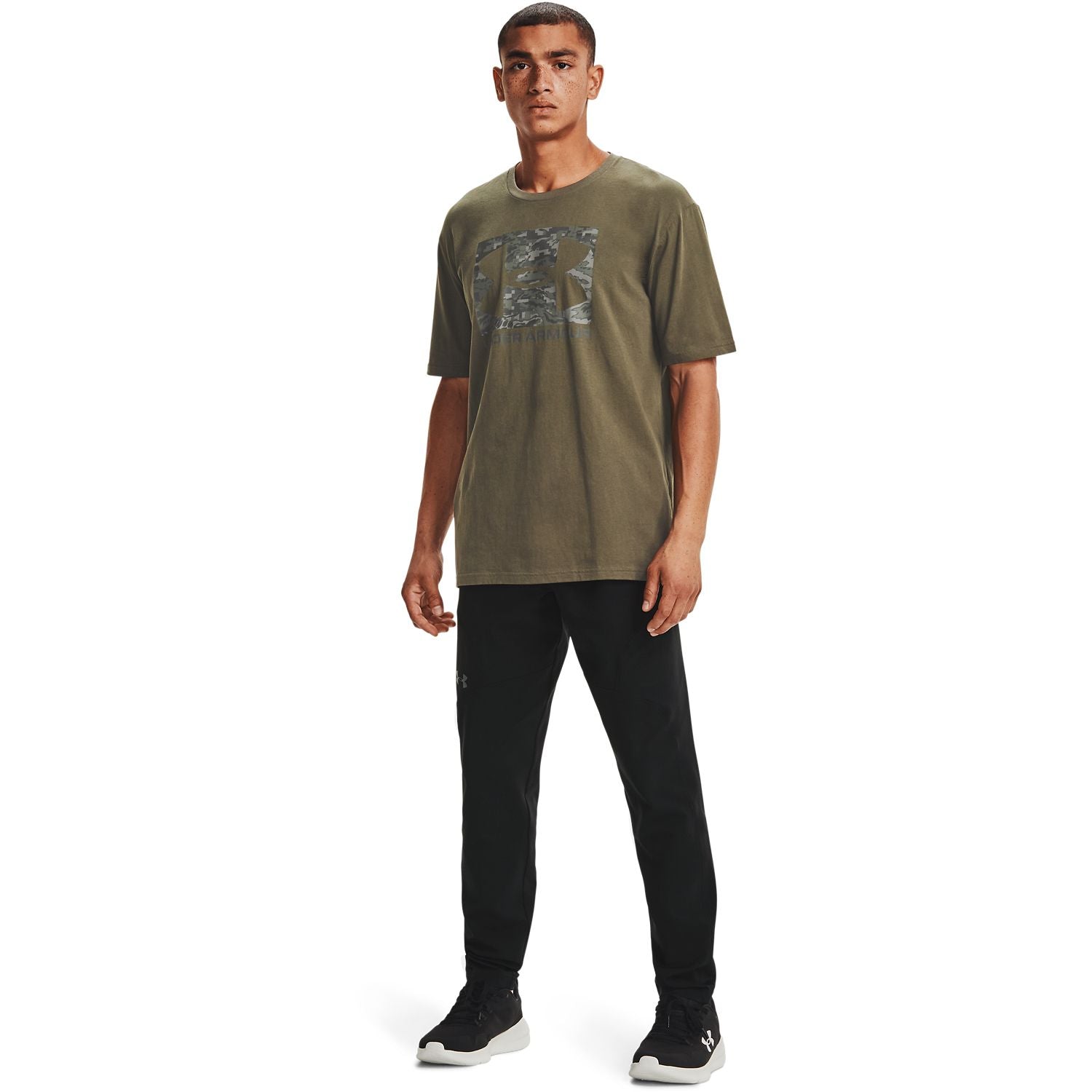 Under Armor Boxed Camouflage Logo Big & Tall T-Shirt