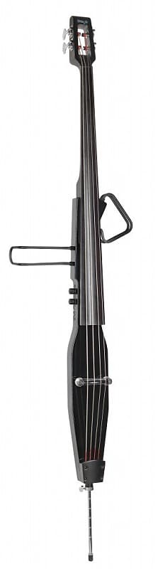 جيتار باس STAGG EDB-3/4 BK ELECTRIC UPRIGHT BASS W/GIGBAG BLACK