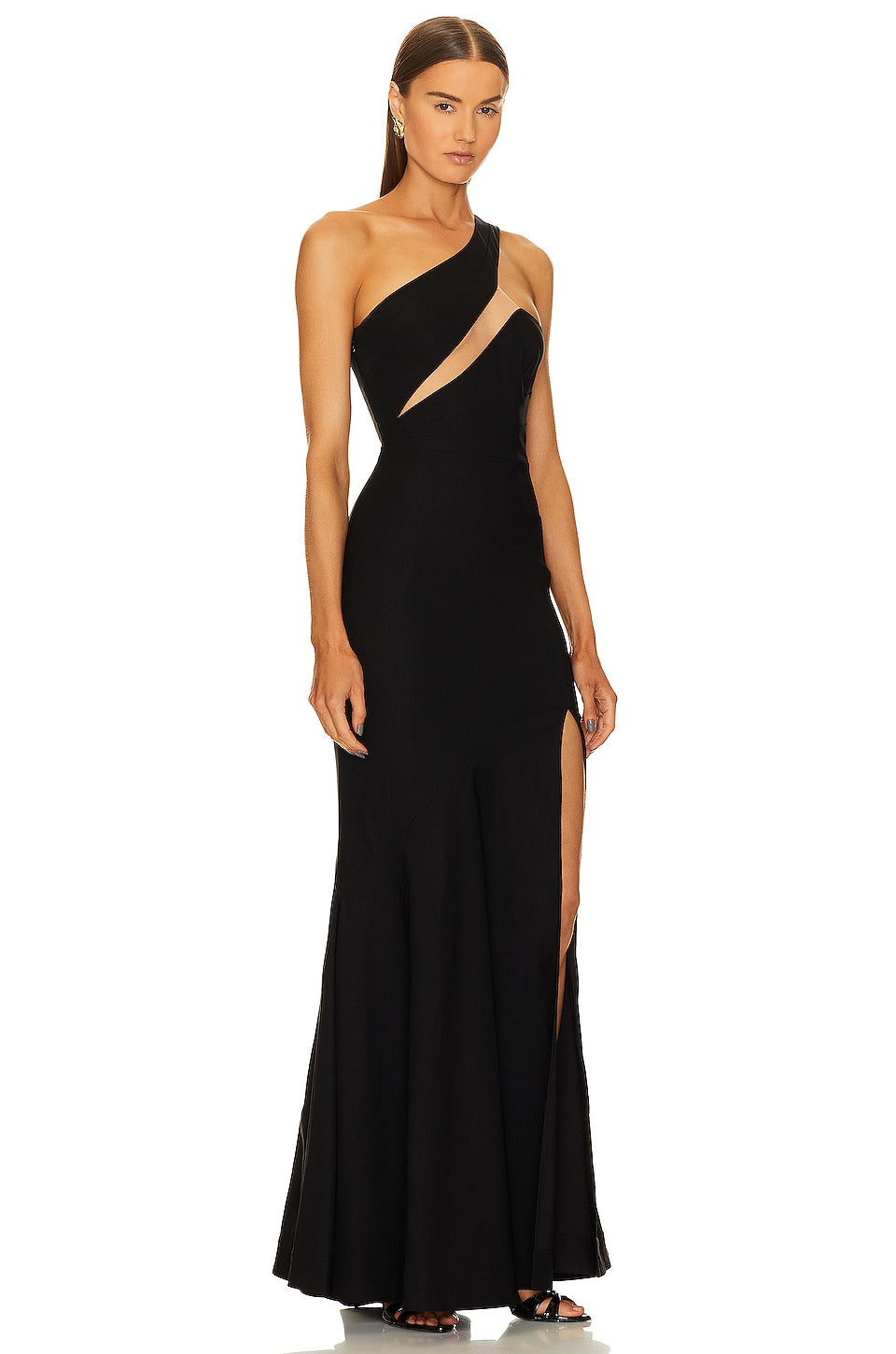 Michael Costello x REVOLVE Persephone Gown Dress, Black