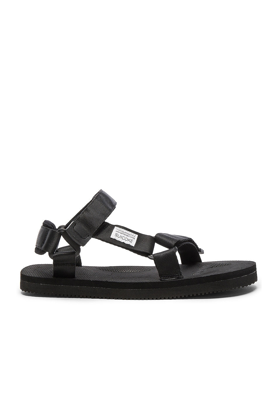 Suicoke DEPA Cabs Flip Flops, Black