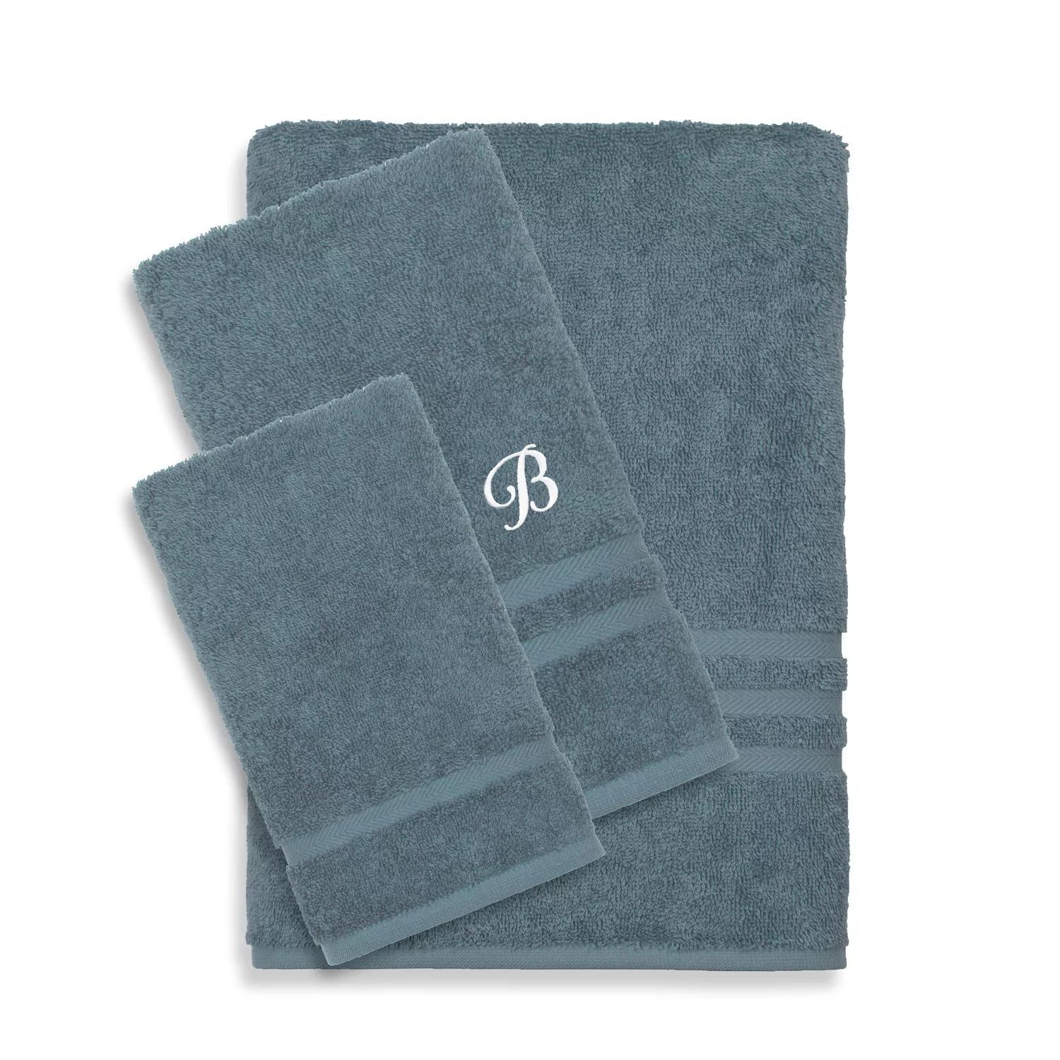 Linum Home Textiles Turkish Cotton Denzi Set of 3 Individual Towels